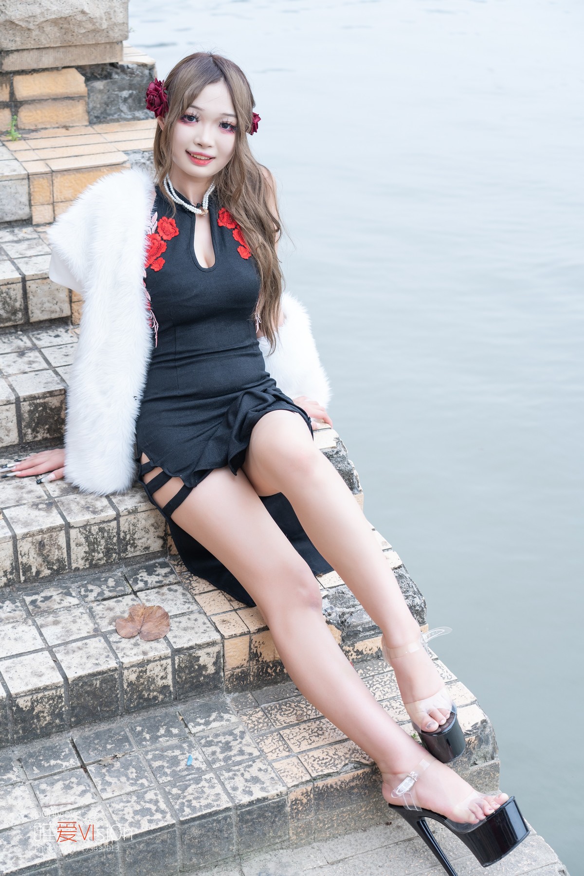 【不问别离】-长长的气质复古旗袍佳人