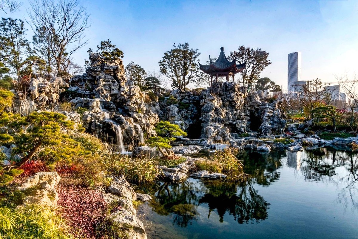 上海世博公园景点图片