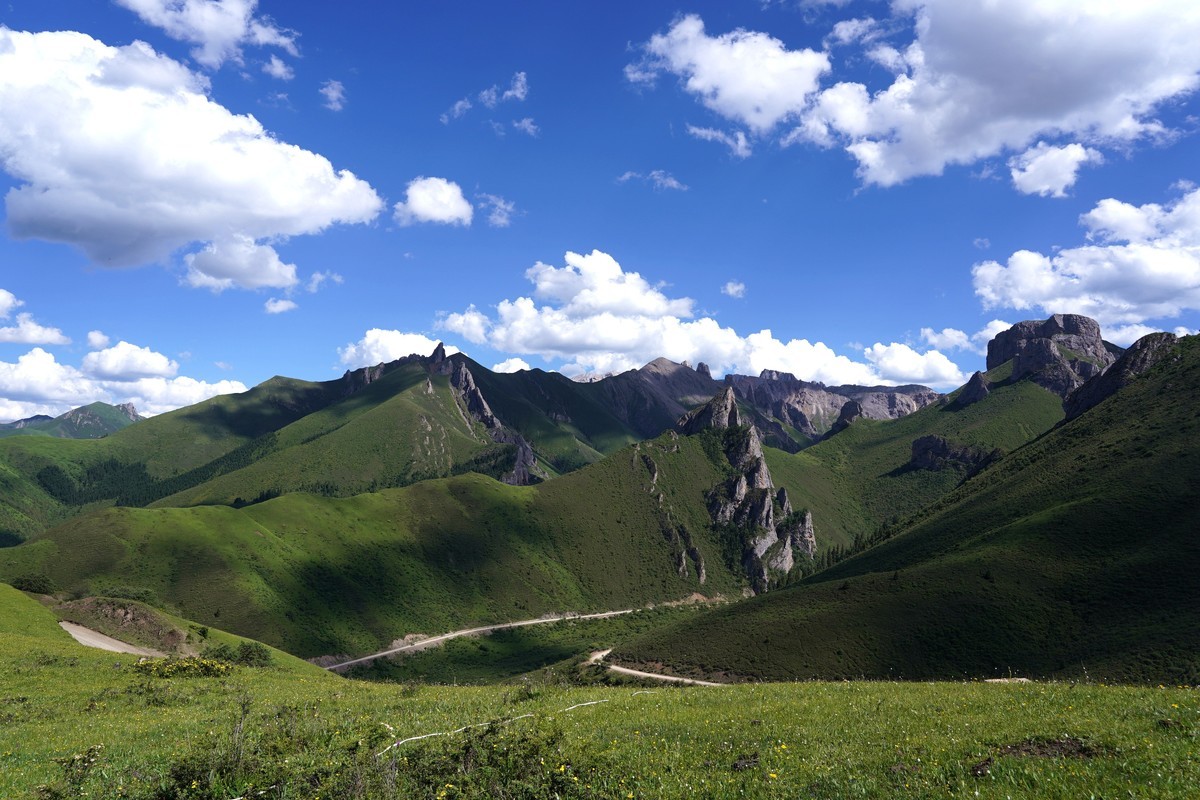 咯克之路——扎古录至扎尕那沙石路途风光纪实