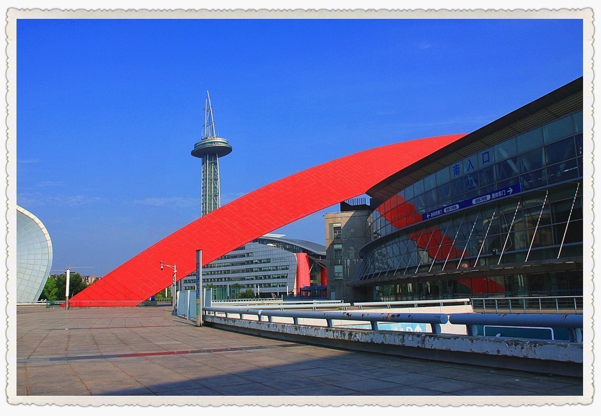 奥体中心部分建筑