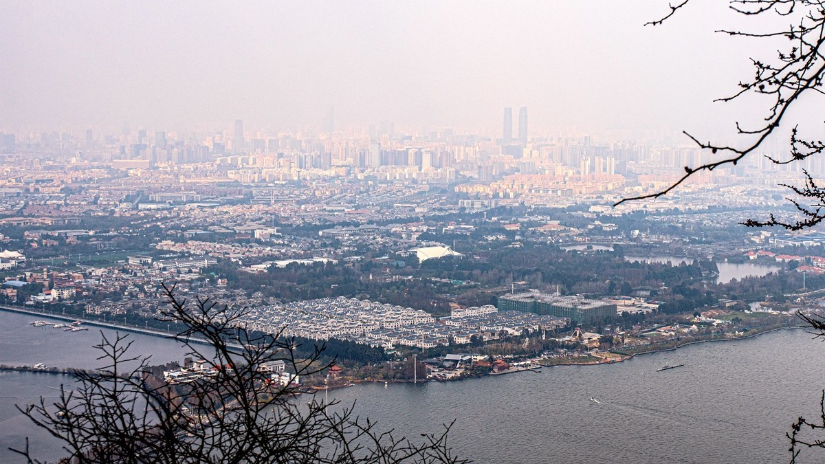 云南昆明--西山龙门【5】遥看昆明城