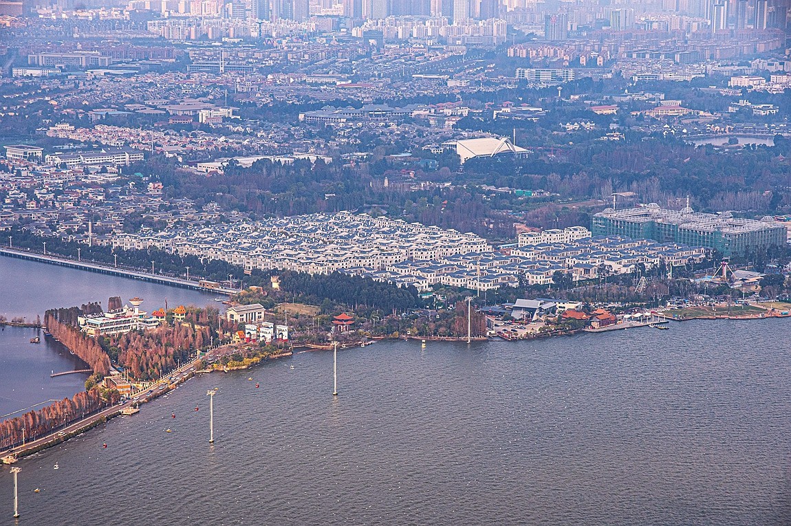 云南昆明--西山龙门【5】遥看昆明城