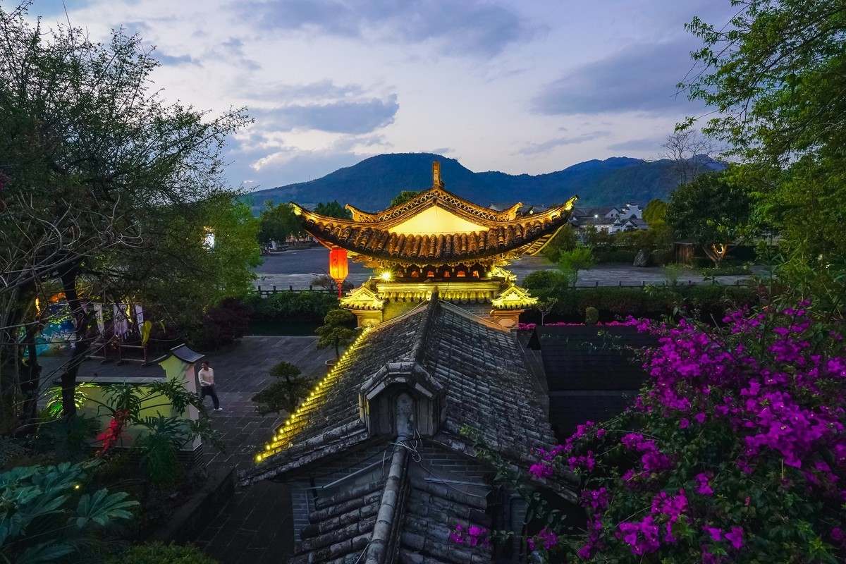 和顺古镇夜景-中关村在线摄影论坛