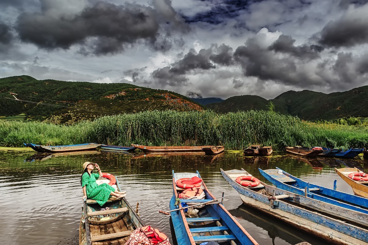 四川盐源 · 泸沽湖 · 草海