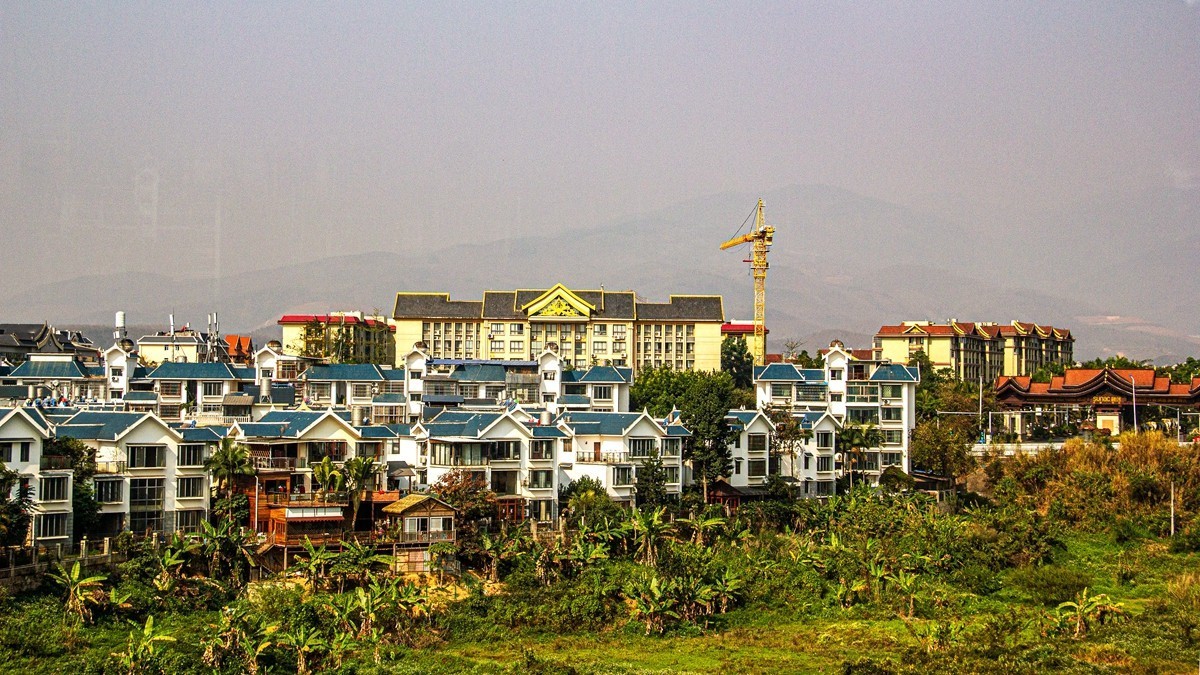 坐着火车到版纳沿途风光【3】