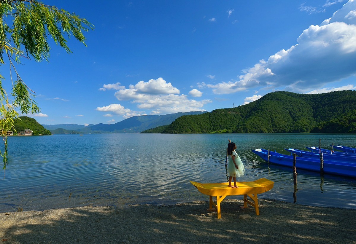 泸沽湖里格半岛