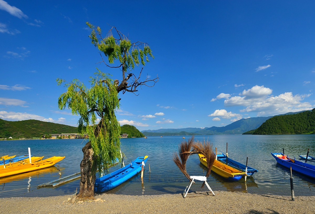 泸沽湖里格半岛