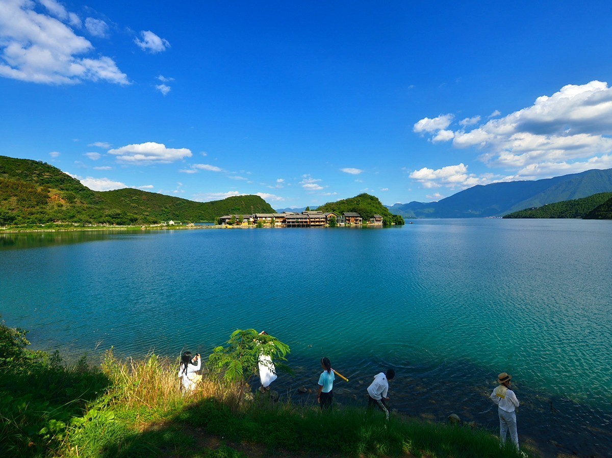 泸沽湖里格半岛