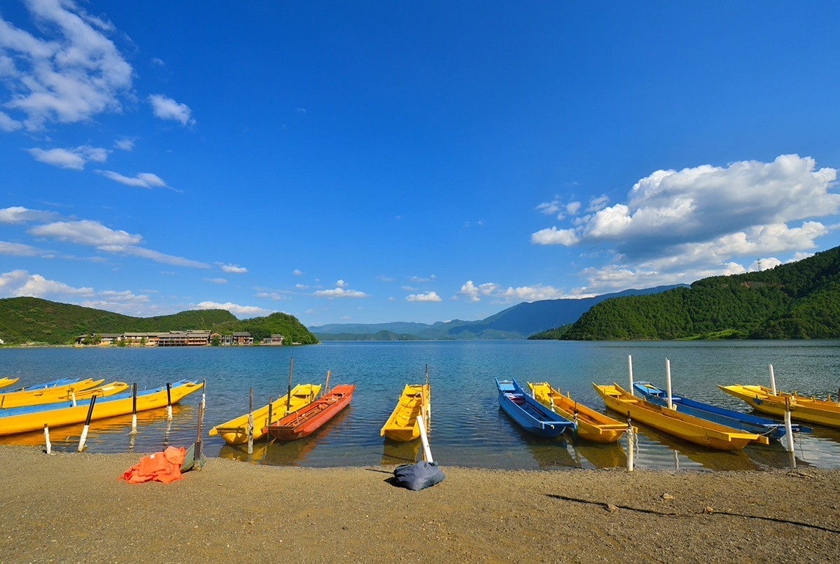 泸沽湖里格半岛