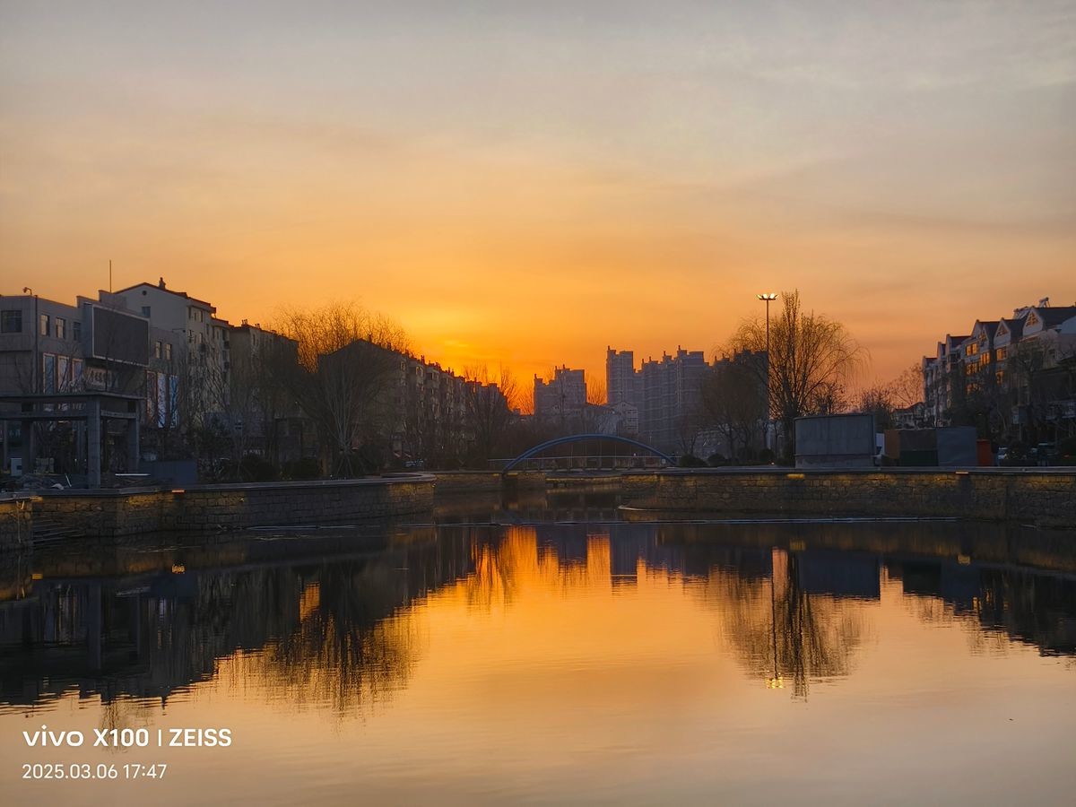 傍晚云溪河遛弯随拍