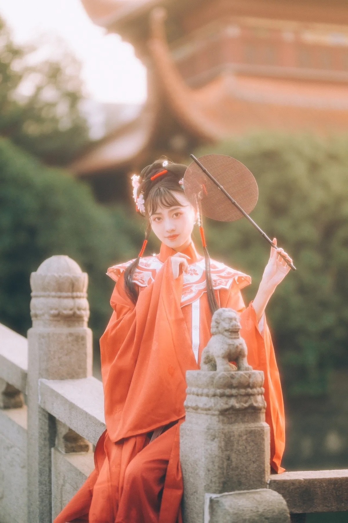 穿越时空汉服女