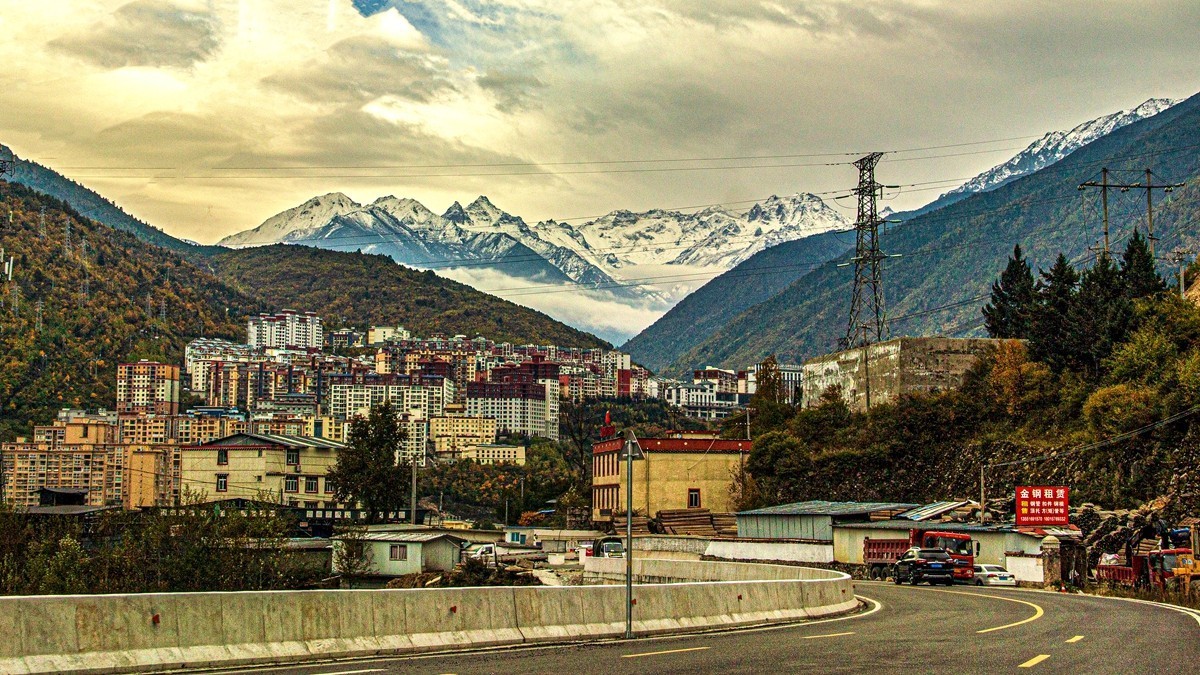 秋行川西高原沿线风光【1】