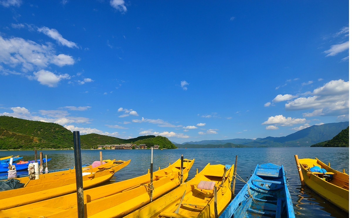 泸沽湖里格半岛