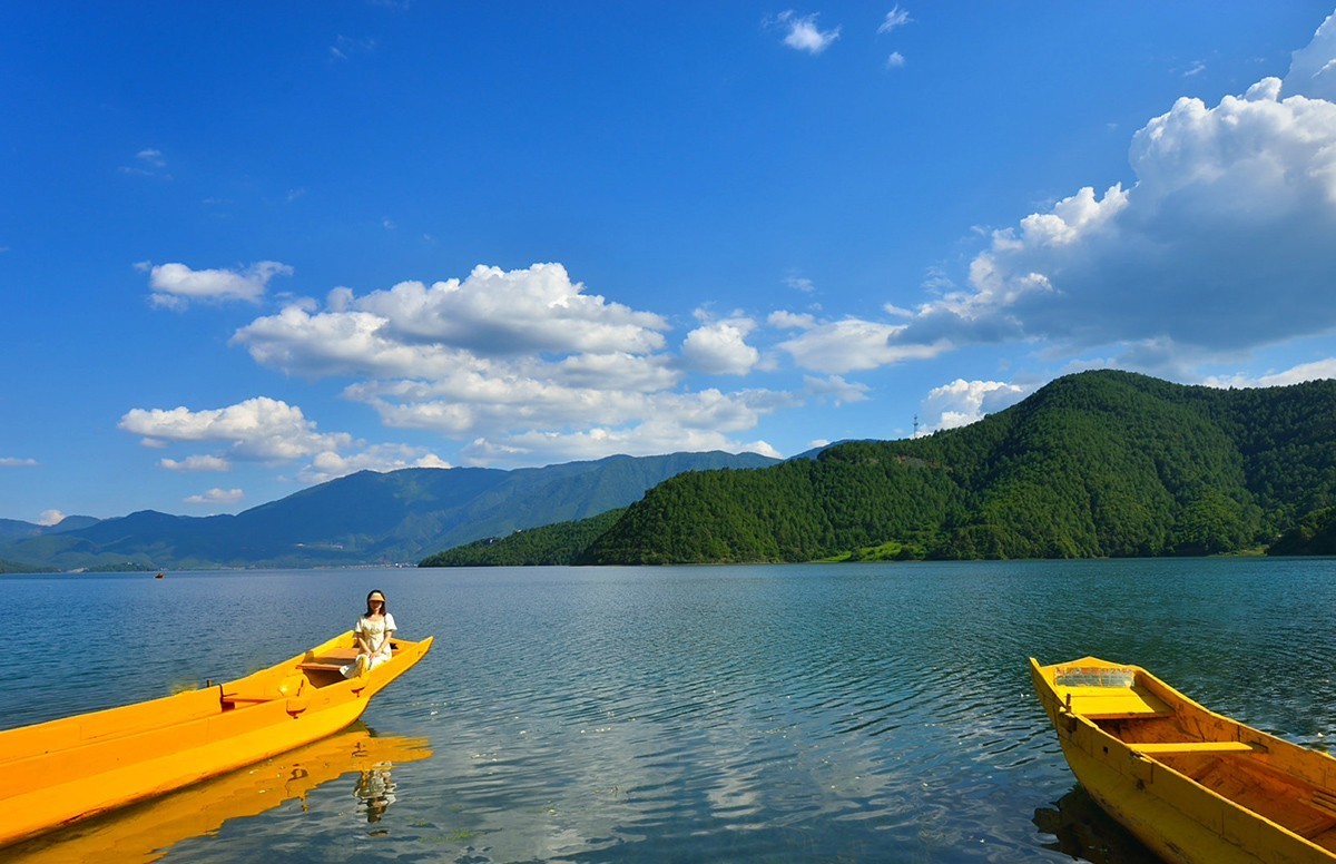 泸沽湖里格半岛