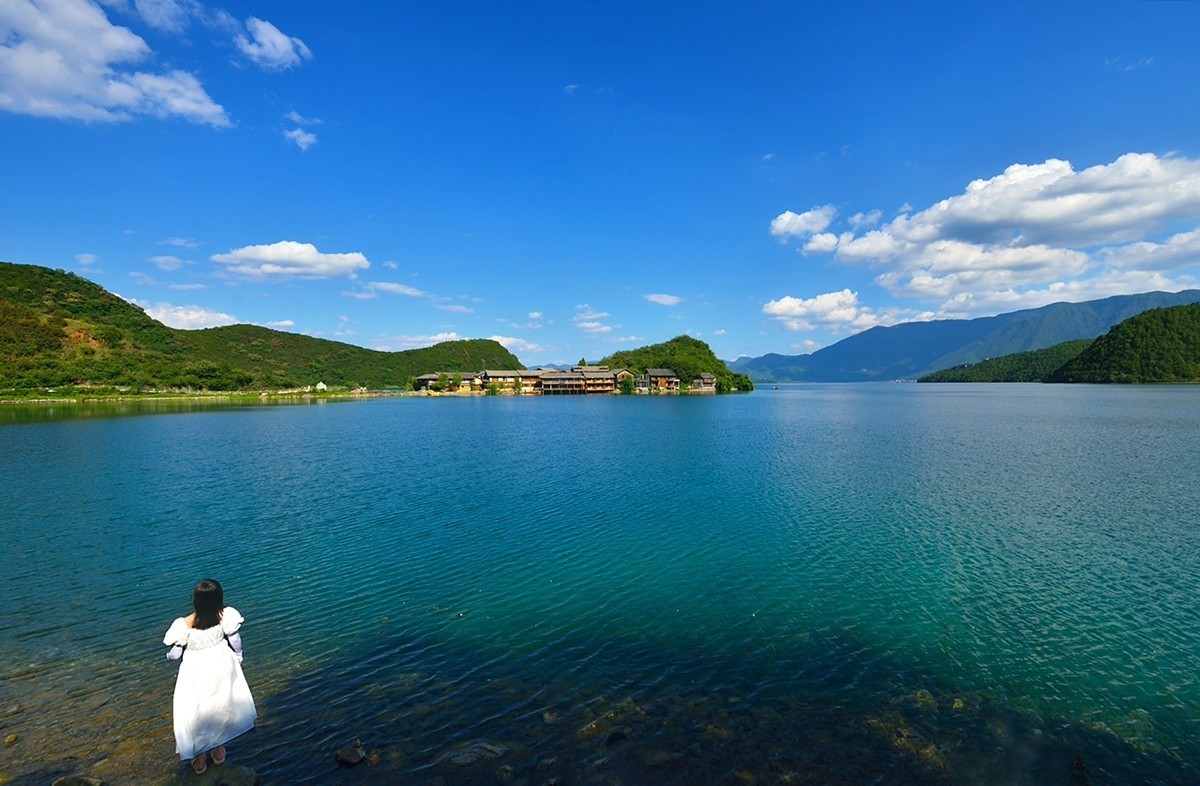 泸沽湖里格半岛