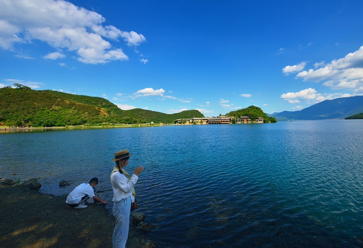 泸沽湖里格半岛
