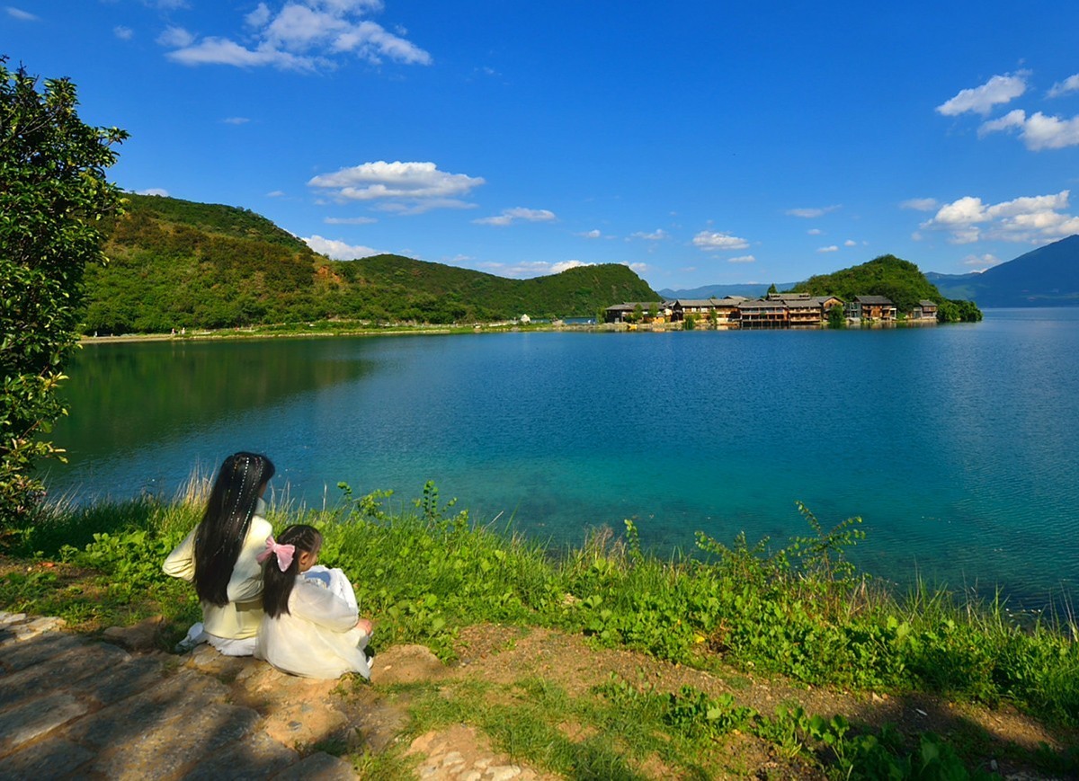 泸沽湖里格半岛
