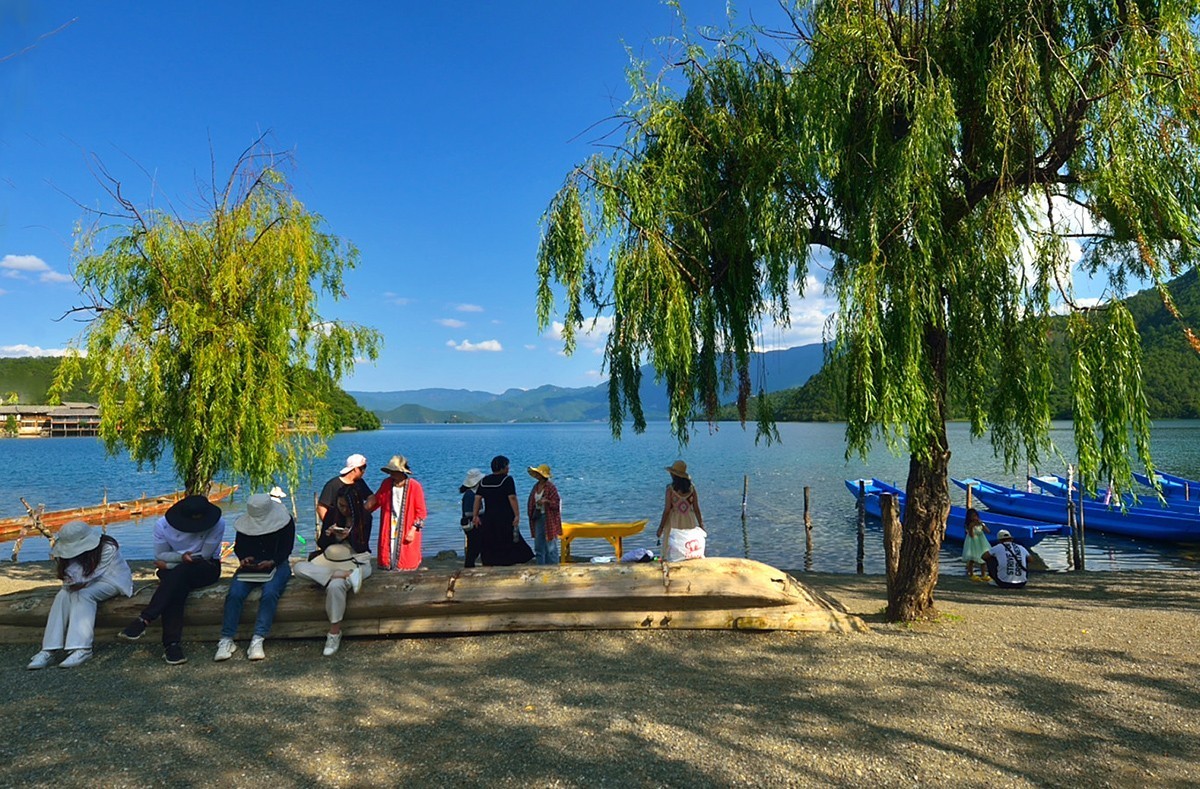 泸沽湖里格半岛