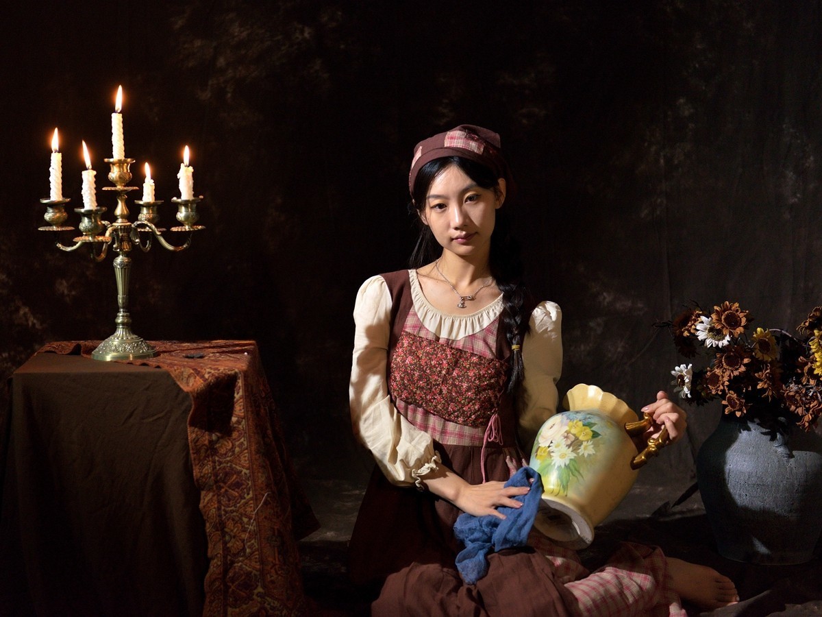 【视觉光影】 油  画  人 像 （1）