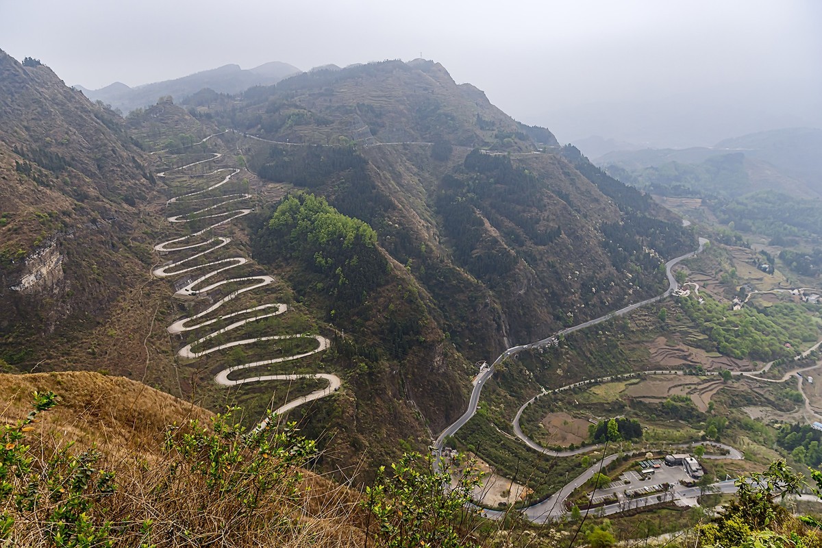 旅游记录 ：贵州 · 黔西南布依族苗族自治州 · 晴隆二十四道拐