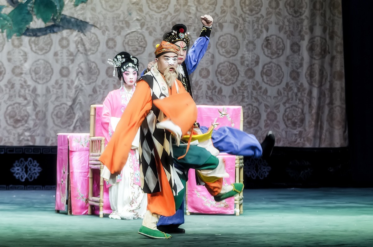 舞台摄影：传统川剧《白蛇传 》之《扯符吊打（2）》