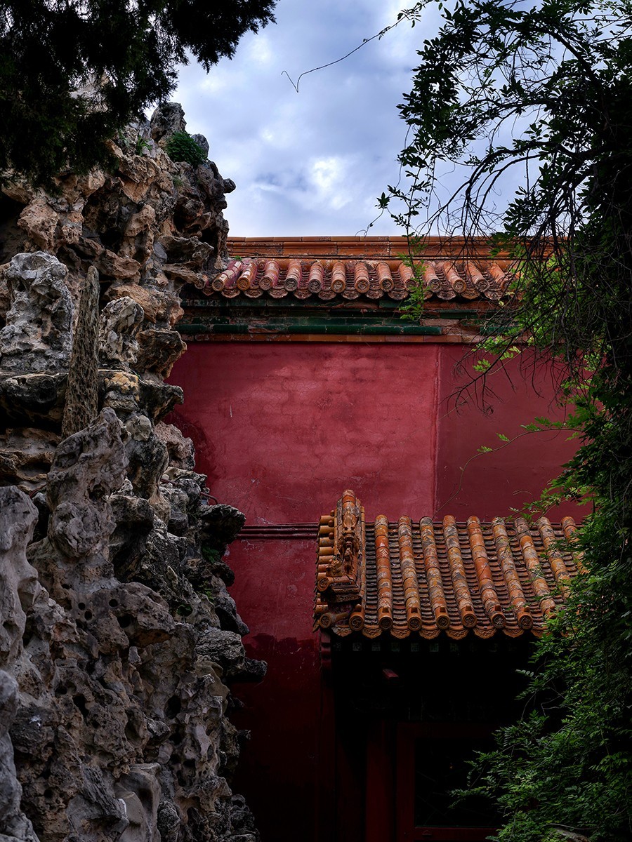 中长焦镜头拍摄的故宫