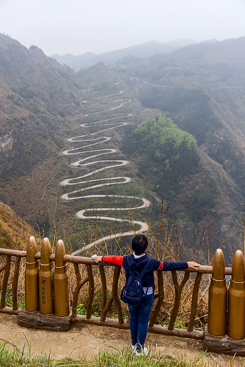 旅游记录 ：贵州 · 黔西南布依族苗族自治州 · 晴隆二十四道拐