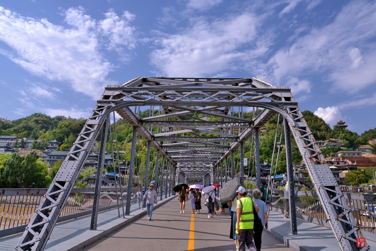 兰州（黄河铁桥、白塔山公园、黄河楼）