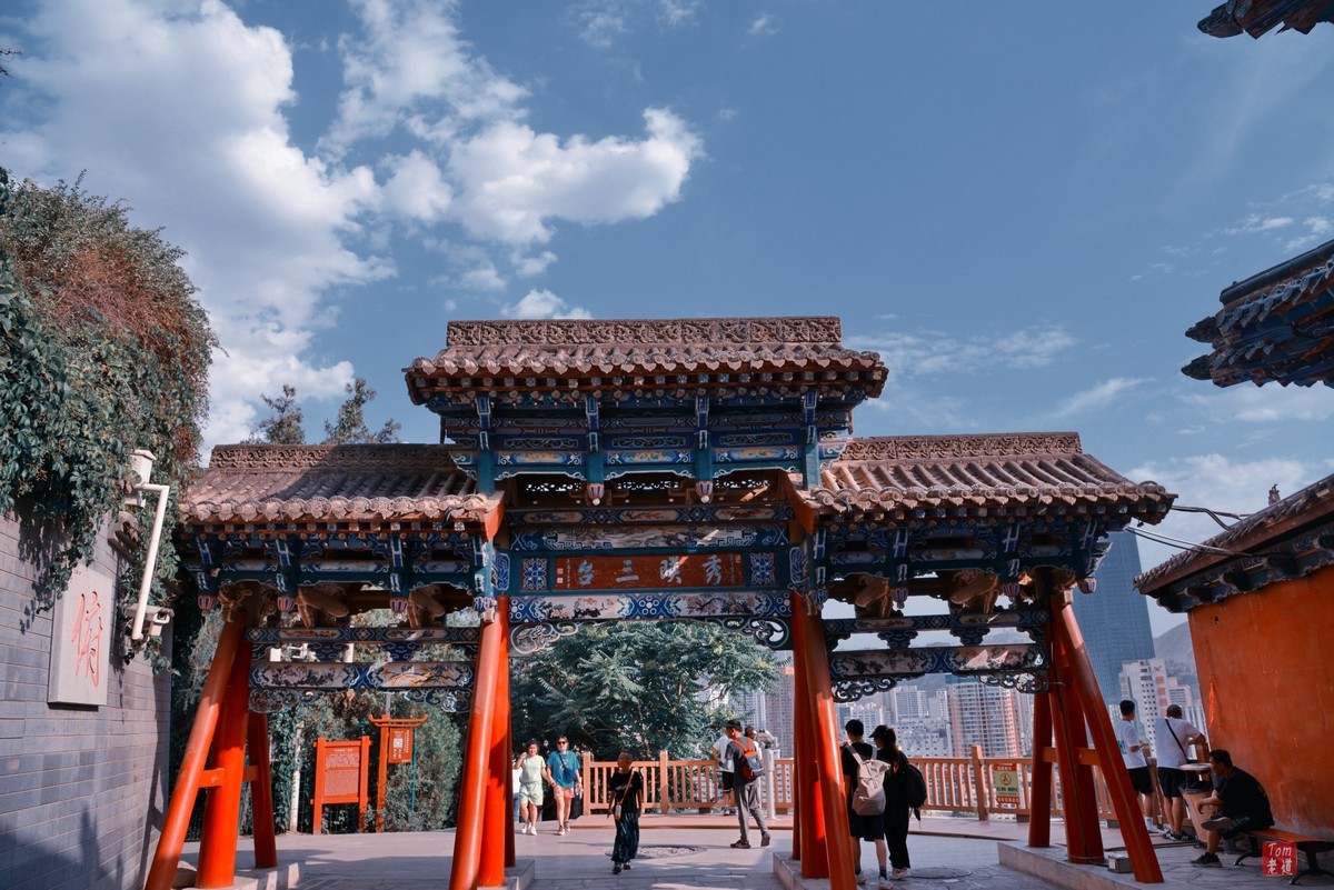 兰州（黄河铁桥、白塔山公园、黄河楼）