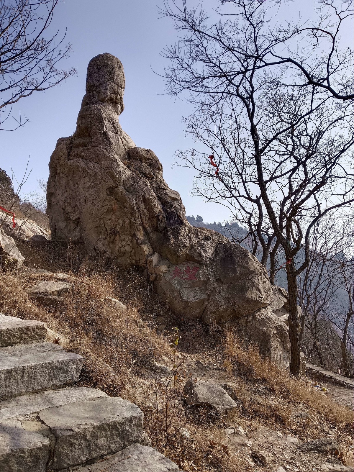 新年第一天登山望远（手机拍）