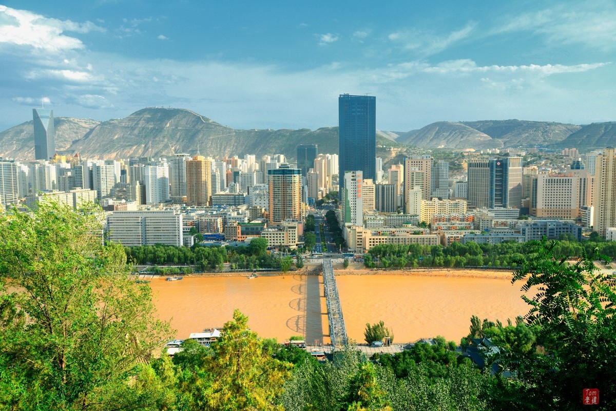 兰州（黄河铁桥、白塔山公园、黄河楼）