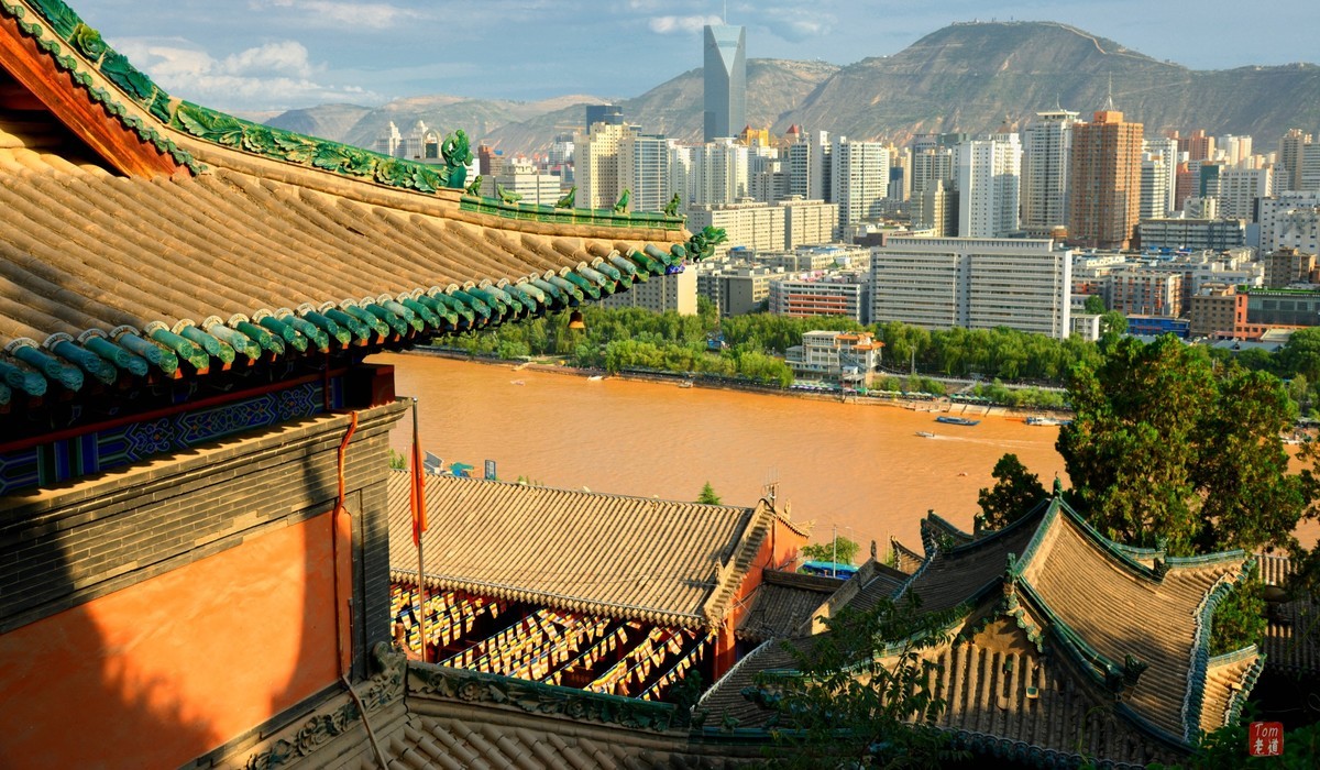 兰州（黄河铁桥、白塔山公园、黄河楼）