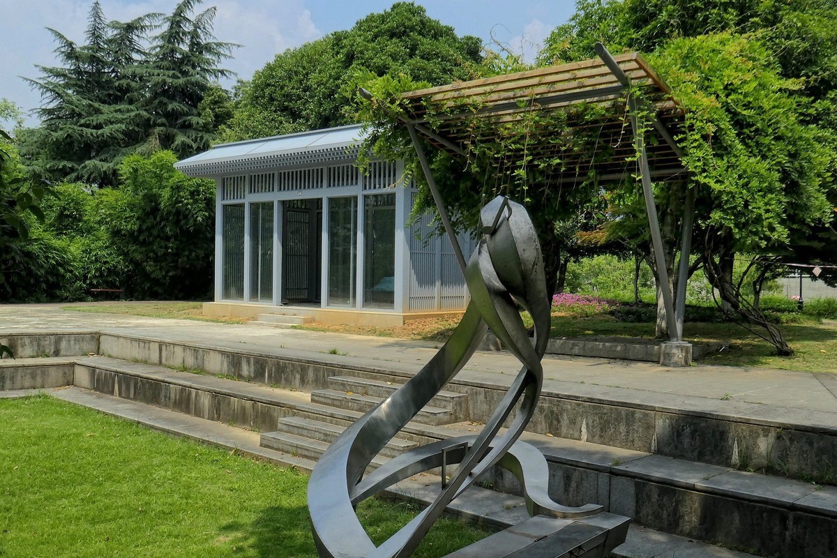 月湖公园与荷花