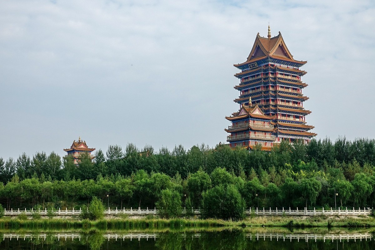 宁夏也有个黄鹤楼！