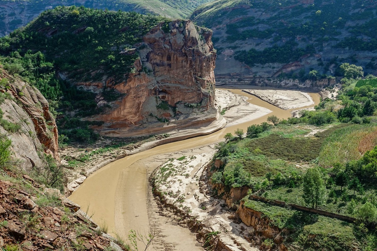 路过陕北之洛河峡谷随拍