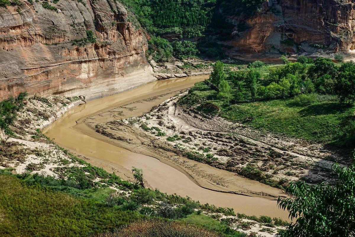 路过陕北之洛河峡谷随拍