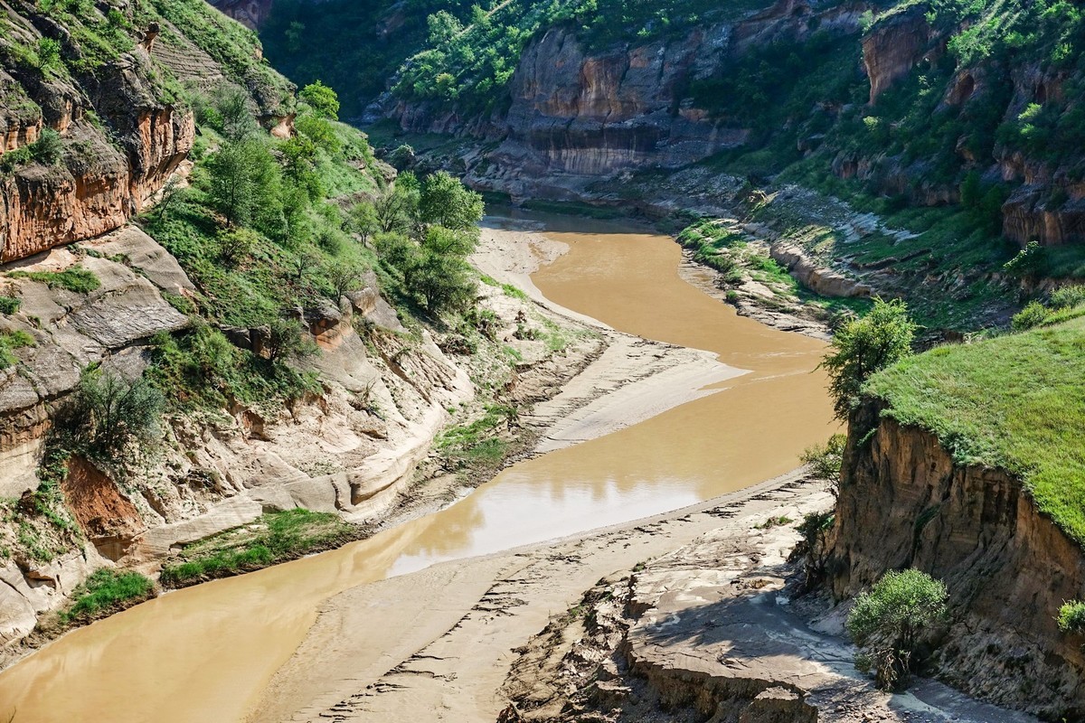 路过陕北之洛河峡谷随拍