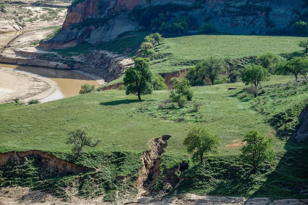 路过陕北之洛河峡谷随拍