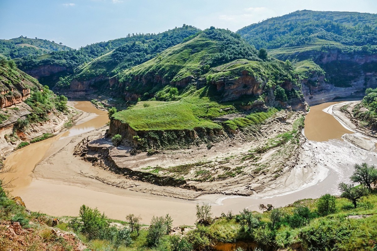 路过陕北之洛河峡谷随拍