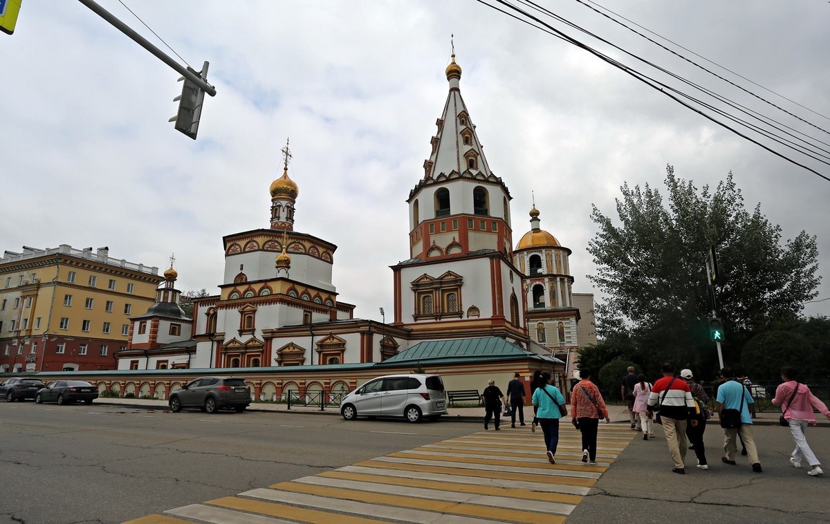 俄罗斯乌兰乌德市街拍（上）