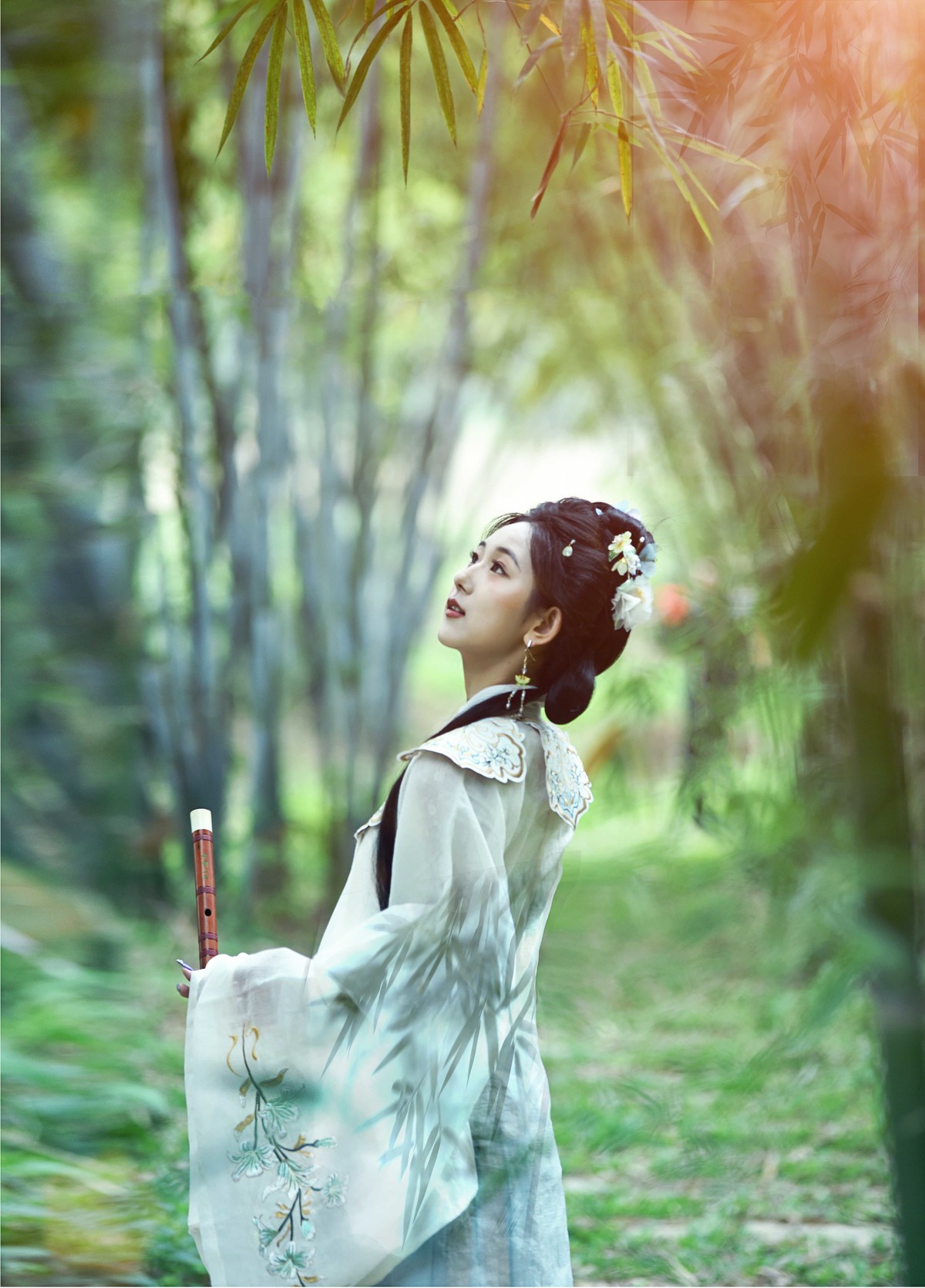 林声竹影（D700）