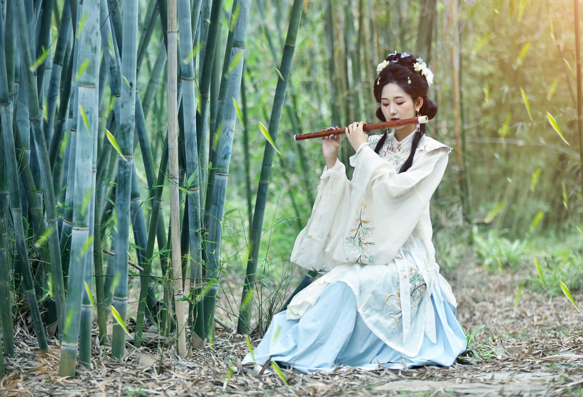 林声竹影（D700）