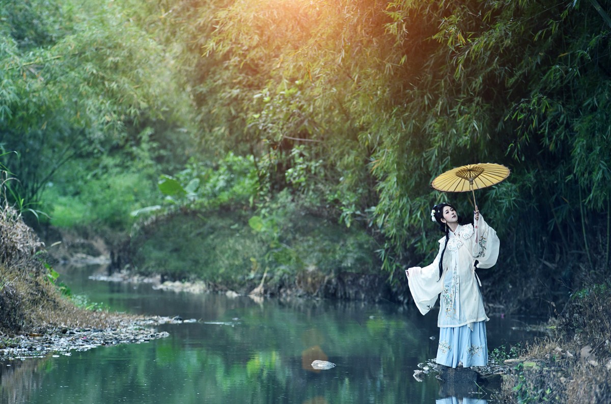 林声竹影（D700）