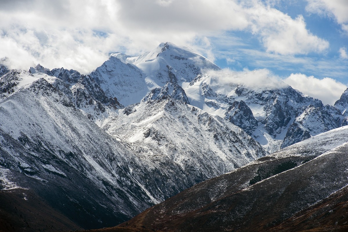 川西的大雪山
