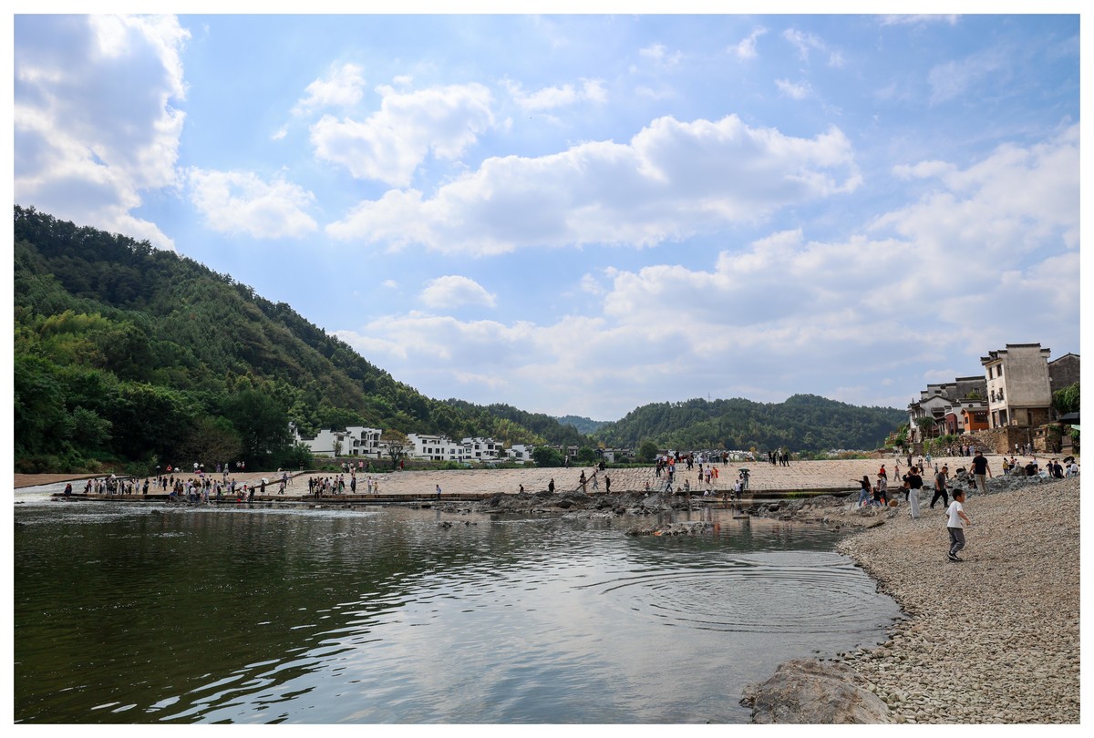 r6 24 105  国庆黄山渔梁坝渔梁村摄