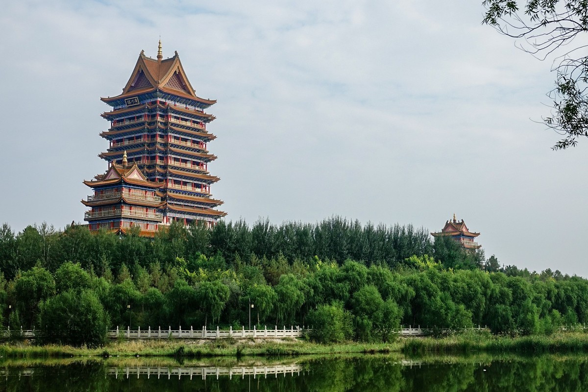 宁夏也有个黄鹤楼！