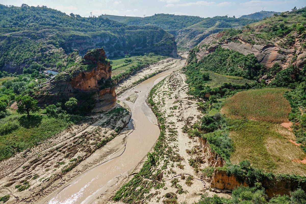 路过陕北之洛河峡谷随拍