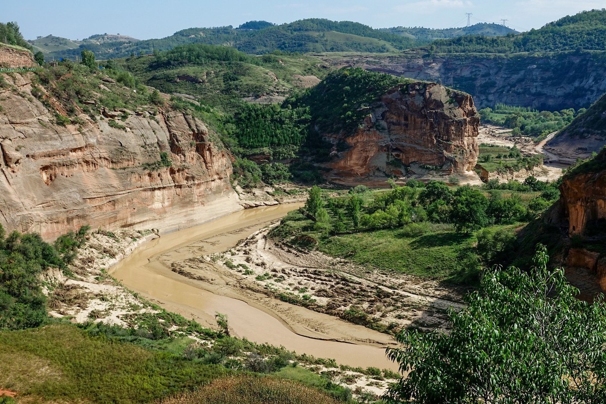 路过陕北之洛河峡谷随拍