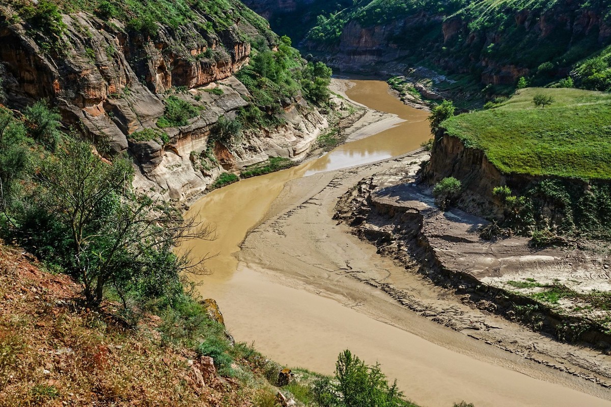 路过陕北之洛河峡谷随拍