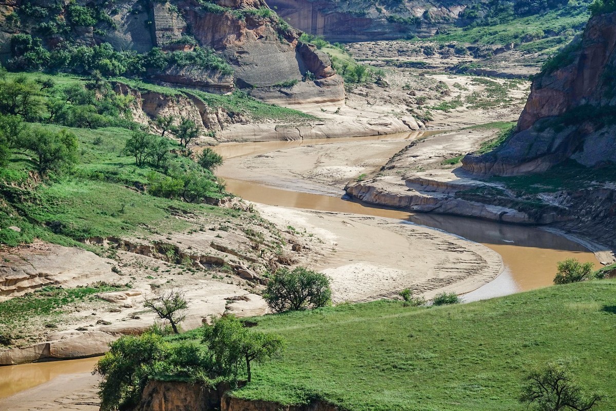 路过陕北之洛河峡谷随拍